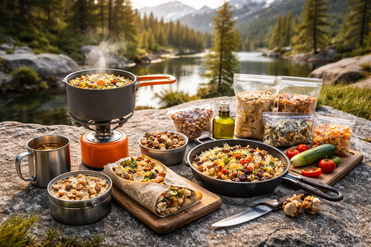 Comment préparer des repas nutritifs pour la survie lors d'une randonnée en pleine nature