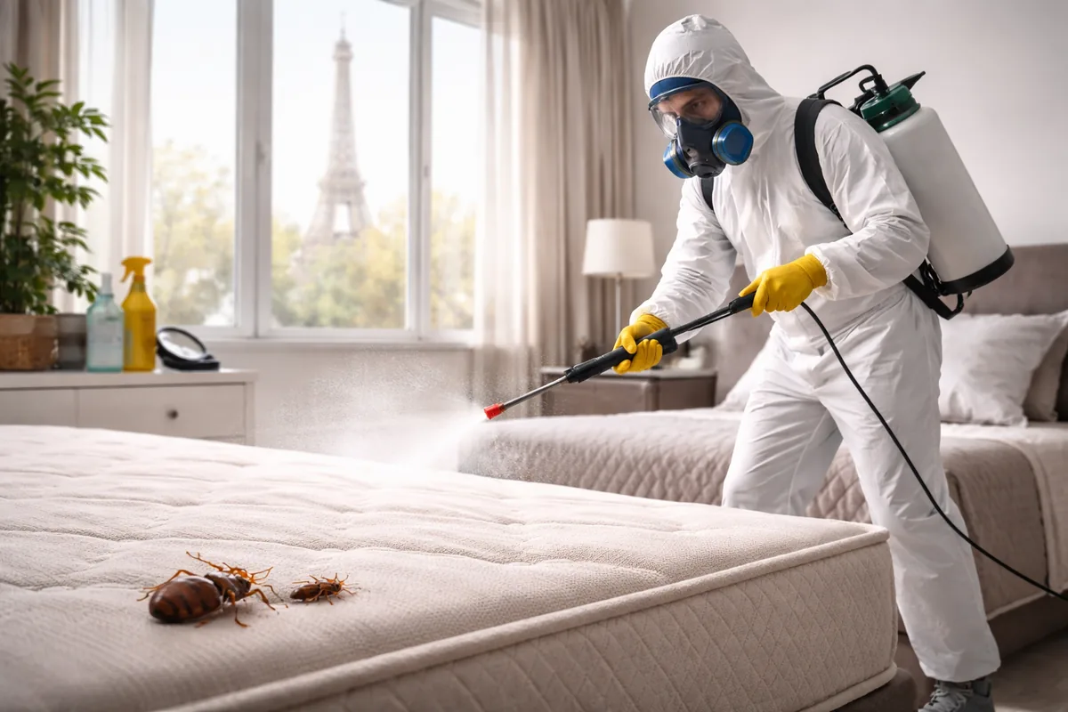 Comment garantir une désinfection efficace des punaises de lit à Paris ?