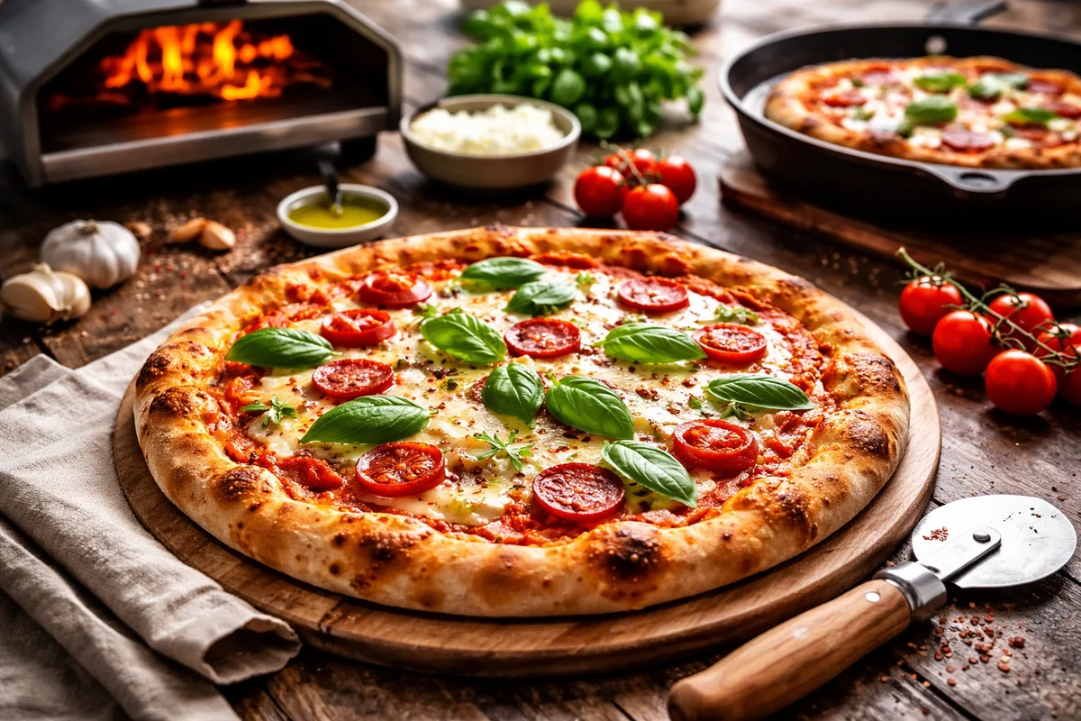 Comment réussir une pizza maison avec des techniques de cuisson variées