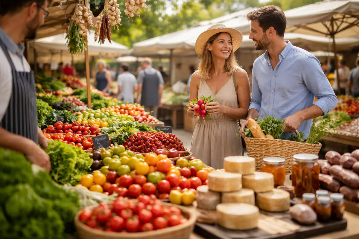 Comment découvrir les destinations gourmandes à travers les marchés de producteurs